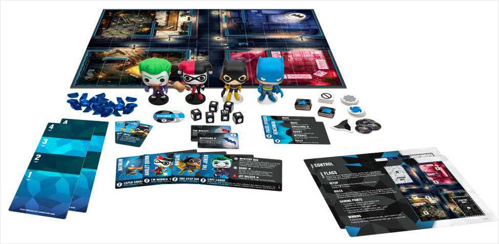 Настольная игра Funko POP Funkoverse Strategy Game: DC 100. Базовая