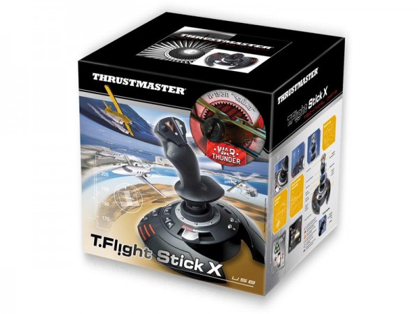 Джойстик Thrustmaster T-Flight Stick X + War Thunder pack для PC / PS3