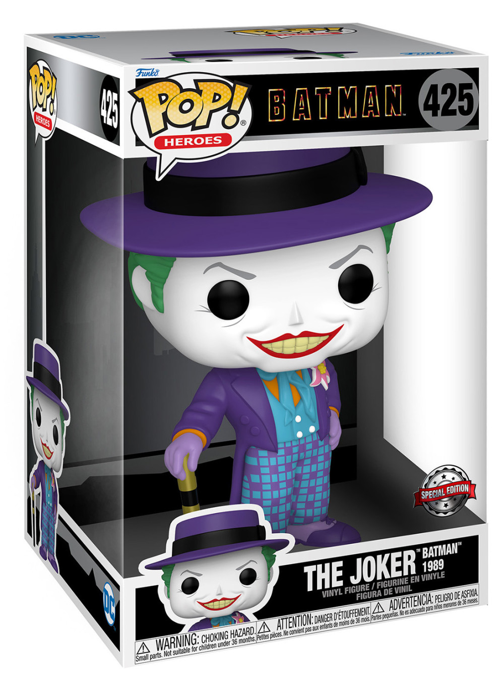  Funko POP Heroes: Batman 1989  Joker With Hat Exclusive (25 )