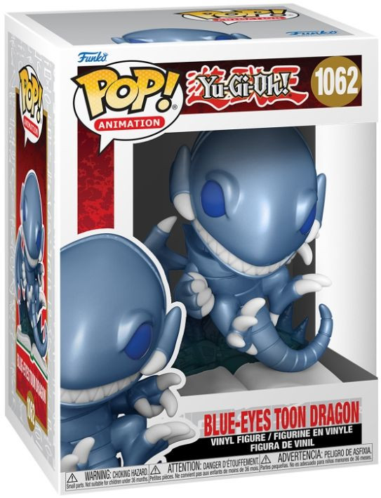 Фигурка Funko POP Animation: Yu-Gi-Oh! – Blue Eyes Toon Dragon (9,5 см)