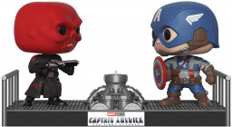  Funko POP Marvel Studios: Red Skull Vs. Captain America  Movie Moments