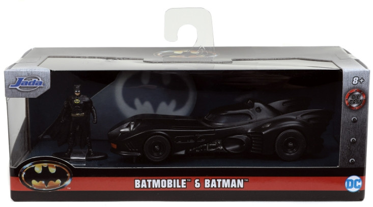 Набор DC Batman: модель машины 1989 Batmobile (масштаб 1:32) + фигурка Batman Figure