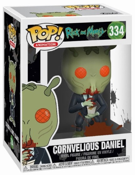 Фигурка Funko POP Animation: Rick And Morty – Cornvelious Daniel with Sauce (9,5 см)