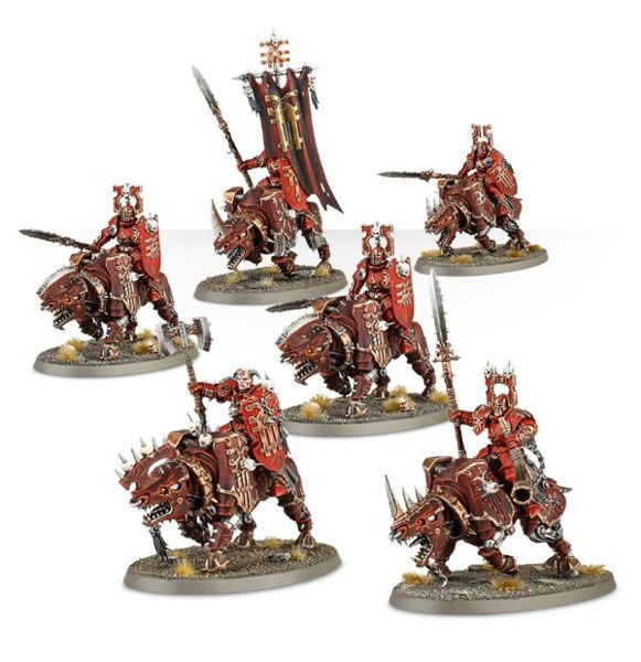 Warhammer. Набор Khorne Bloodbound Mighty Skullcrushers