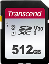   Transcend SDXC 256GB  Class 10 UHS-I U3 (V30)