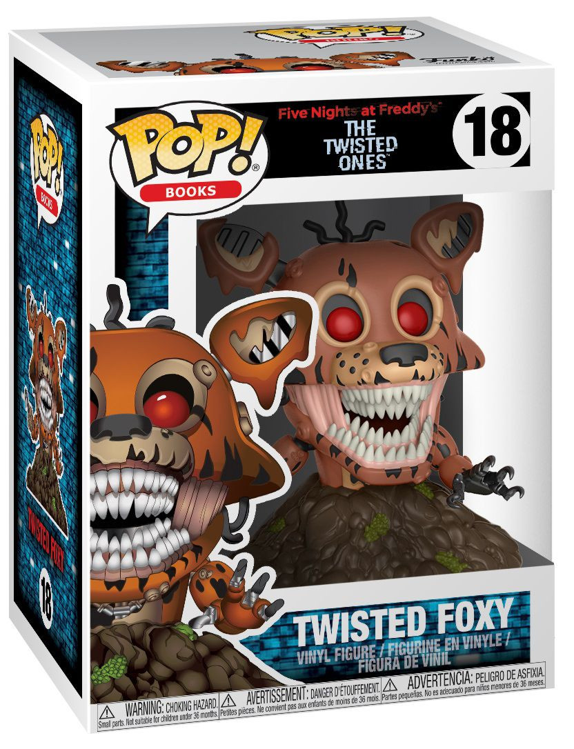  Funko POP Books: Five Nights At Freddy's The Twisted Ones  Twisted Foxy (9,5 )