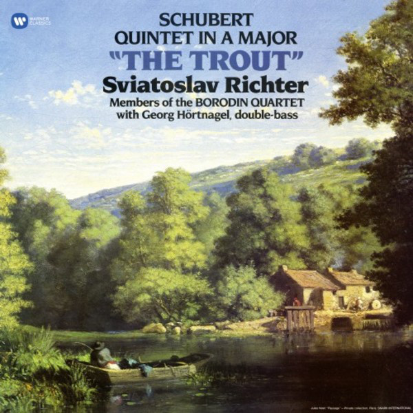 RICHTER SVIATOSLAV  Schubert  Quintet In A Major  The Trout  LP +    LP   250 