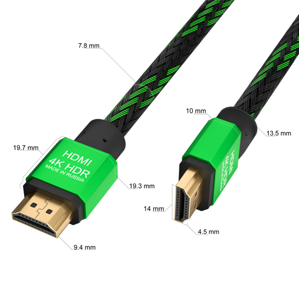  GCR HDMI 2.0  0,3  Ultra HD 4K 3D 18 /  () (GCR-52288)