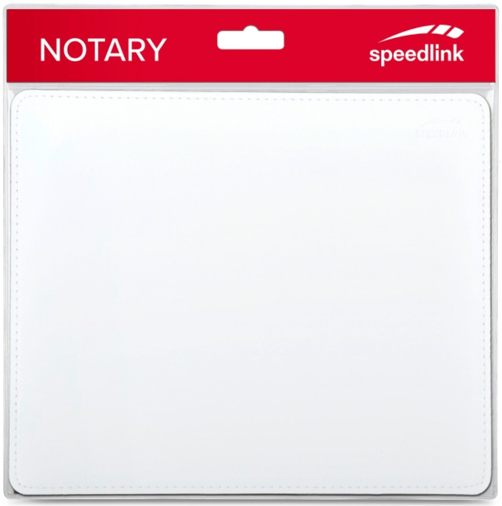    Notary Soft Touch Mousepad white (SL-6243-LWT)