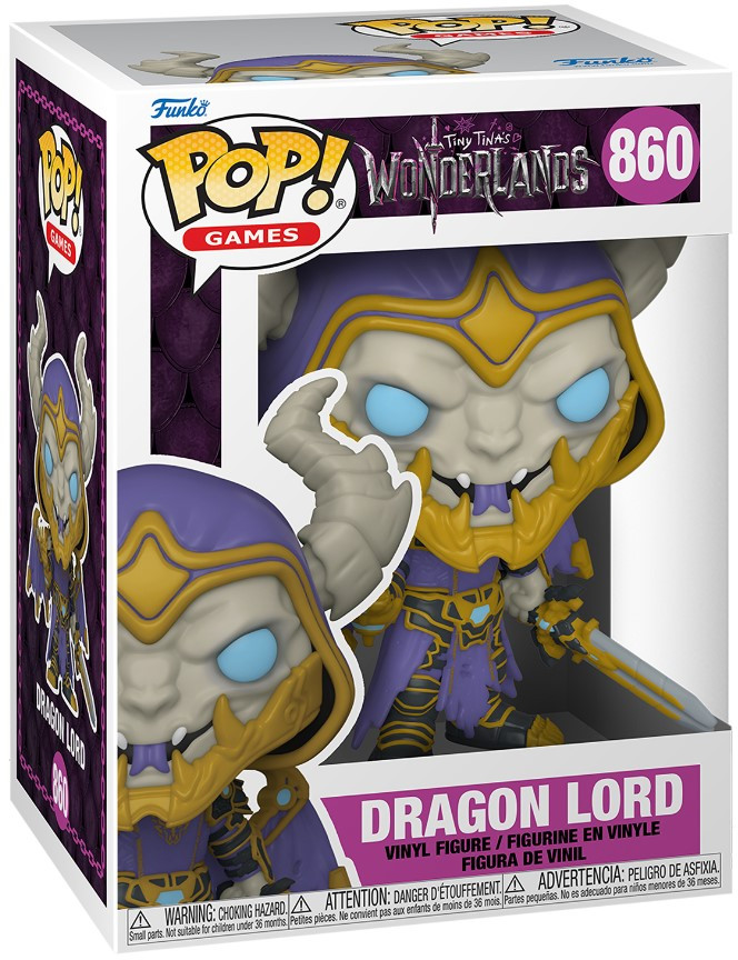  Funko POP Games: Tiny Tina`s Wonderland  Dragon Lord (9,5 )