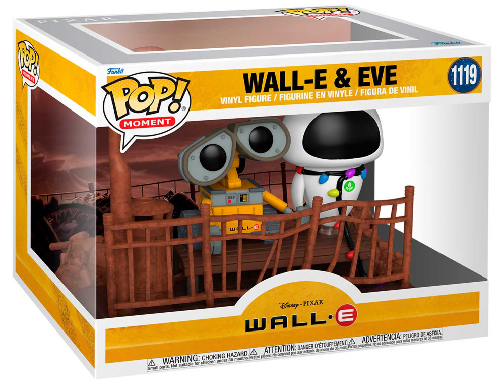 Фигурка POP Moment Disney: Wall-E – Wall-E & Eve Flying