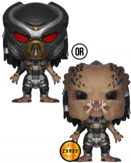  Funko POP Movies: The Predator   Predator Helmet On  With Chase (9,5 )