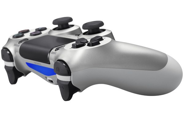 Беспроводной геймпад DualShock 4 Silver для PS4 (серебристый)
