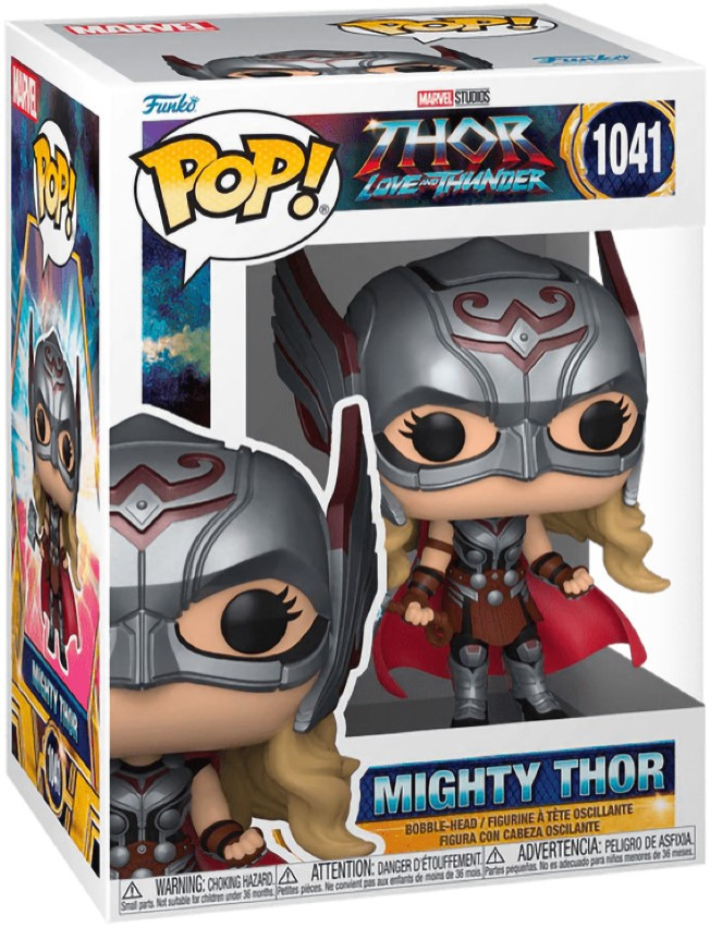 Фигурка Funko POP Marvel: Thor Love & Thunder – Mighty Thor (9,5 см)