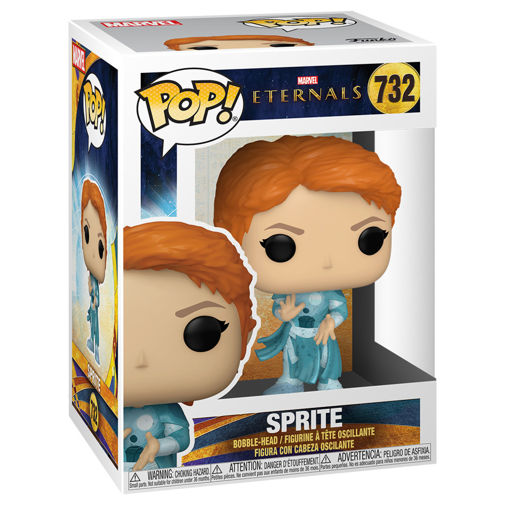  Funko POP Marvel: Eternals  Sprite Bobble-Head (9,5 )