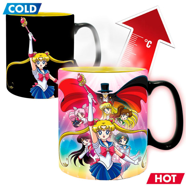 Кружка Sailor Moon: Heat Change (460 мл)