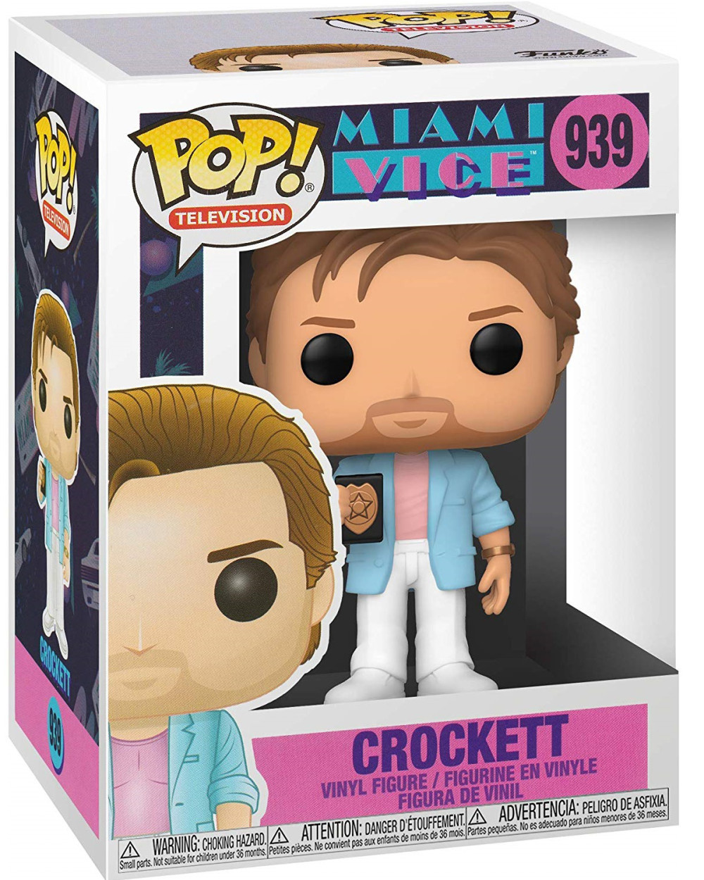  Funko POP Television: Miami Vice  Crockett (9,5 )