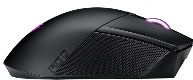 Мышь ASUS ROG Gladius III WL беспроводная игровая с подсветкой для PC (черный) (90MP0200-BMUA00)