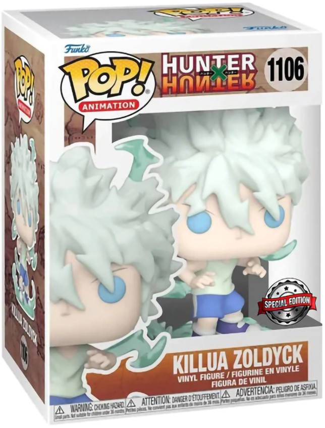 ������� Funko POP Animation: Hunter x Hunter � Killua With Chase Exclusive (9,5 ��)