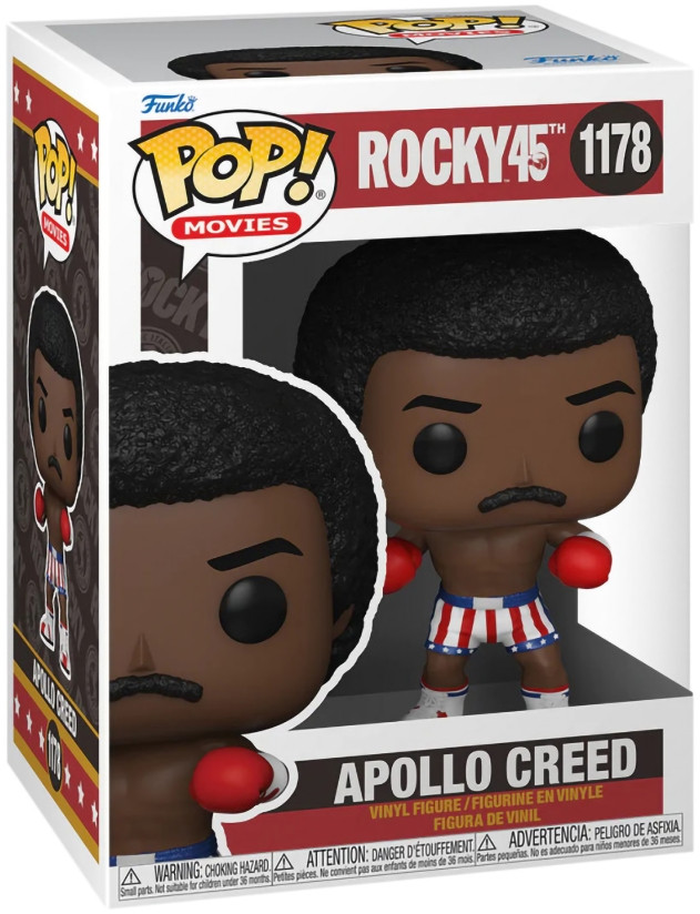 Фигурка Funko POP Movies: Rocky 45th – Apollo Creed (9,5 см)