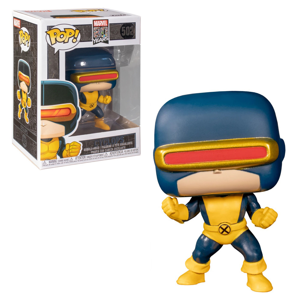   +  Funko Pop Tees: Marvel 80 Years – Cyclops First Appearance