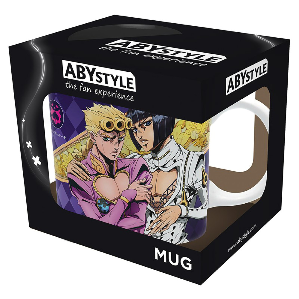 Кружка JoJo`s Bizarre Adventure Giorno & Bruno (320 мл)