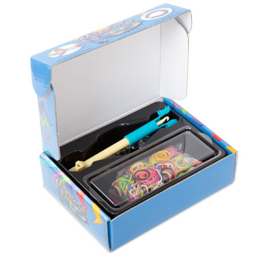 Компактный набор для плетения браслетов Rainbow Loom