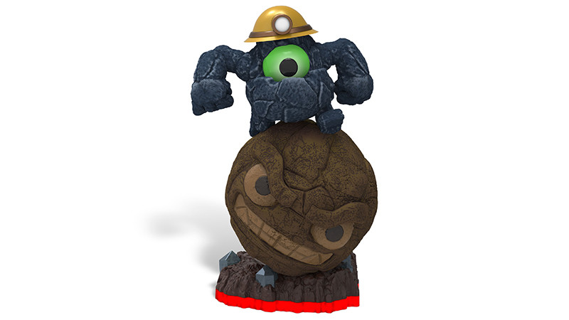 Skylanders Trap Team.   Rocky Roll ( Earth)