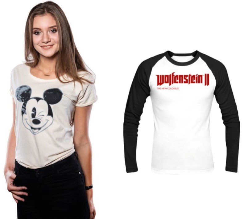   Disney: Mickey Blinking  (M) + Wolfenstein  (M)