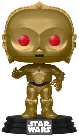  Funko POP: Star Wars Rise of Skywalker  C-3PO Red Eyes Bobble-Head (9,5 )