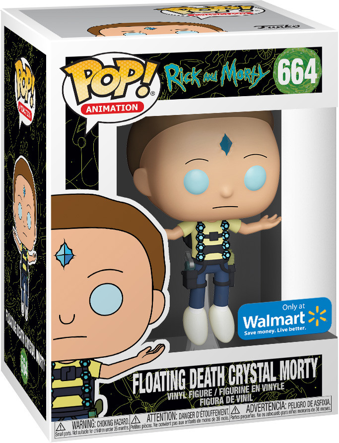 ������� Funko POP Animation: Rick And Morty � Floating Death Crystal Morty (9,5 ��)