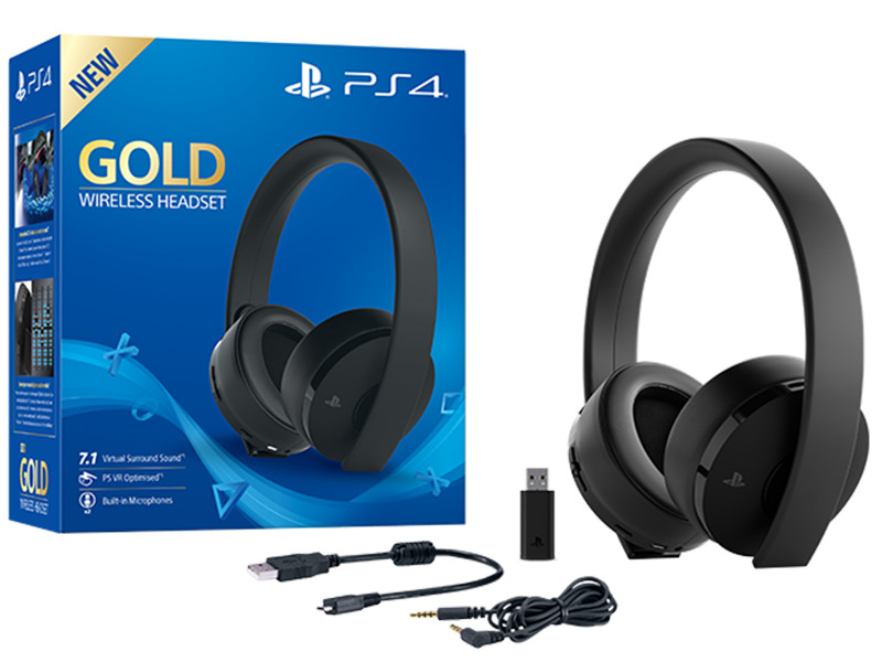  Gold Wireless Headset   PS4 () (CUHYA-0080) +  Fortnite