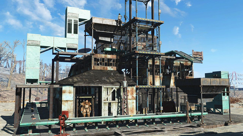Fallout 4. Contraptions Workshop.  [PC,  ]