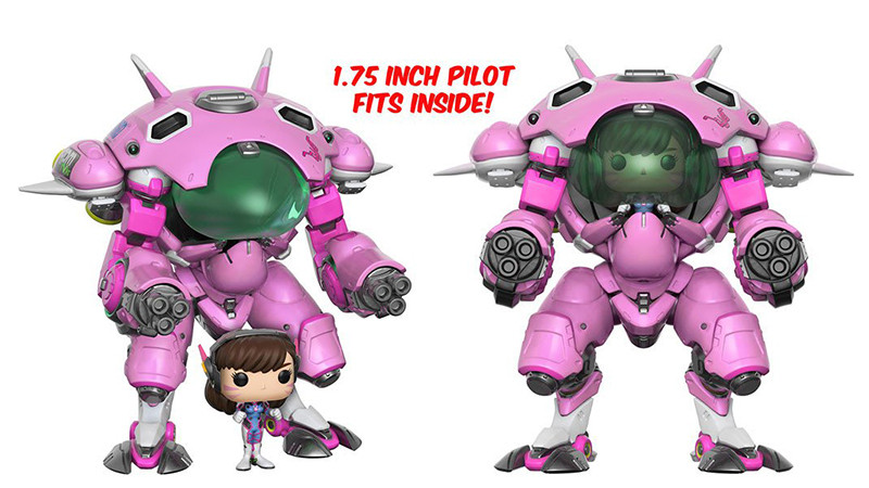  Funko POP Games: Overwatch  D.VA & Meka (15,2 )