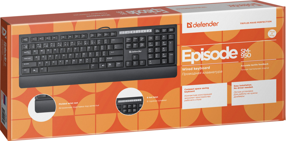 ���������� Defender Episode SM-950 RU, �������������� USB ��� PC (������) (45035)