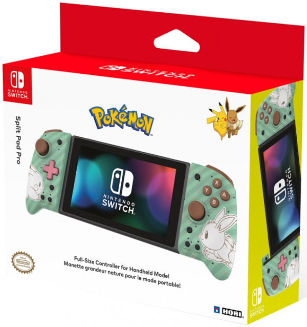 Контроллеры Hori Split pad pro – Pikachu & Eevee для Nintendo Switch (NSW-296U)