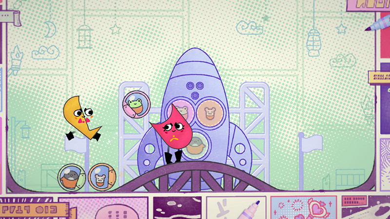 Snipperclips: Cut it out, together! �����-���� [Switch, �������� ������]