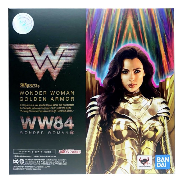 Фигурка S.H.Figuarts DC: Wonder Woman 1984 – Wonder Woman Golden Armor (15 см)