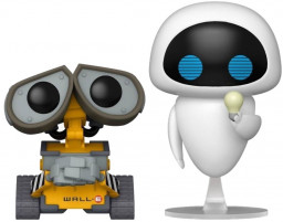  Funko POP Disney: Wall-E  Wall-E & Eve With Lightbulb Exclusive 2-Pack (9,5 )