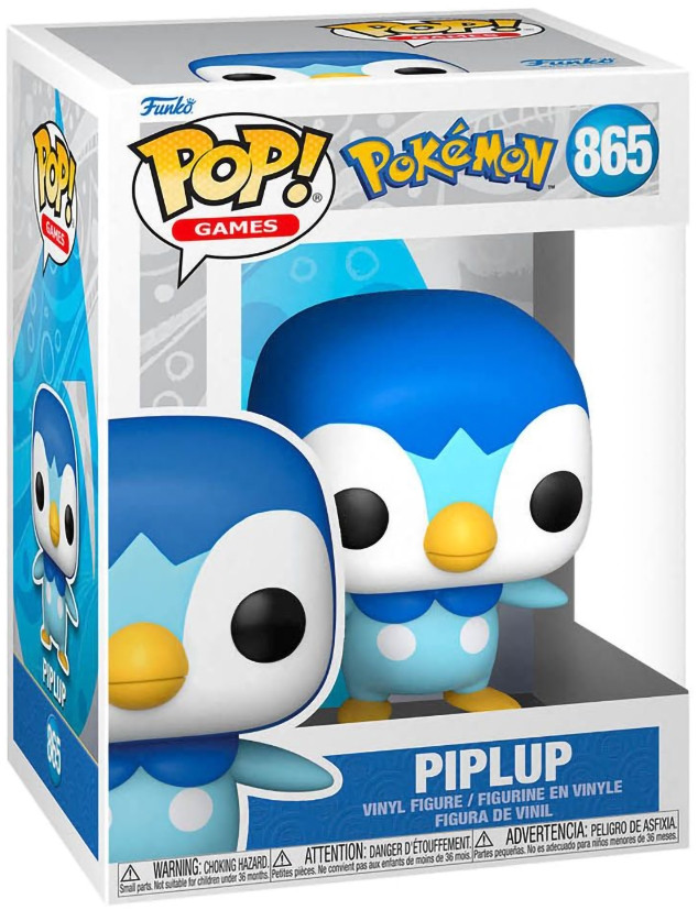  Funko POP Games: Pokemon  Piplup (9, 5 )