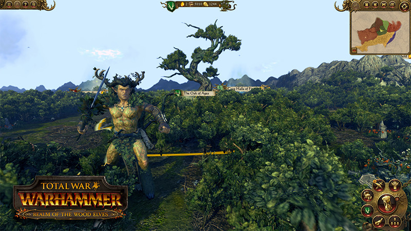 Total War: Warhammer.    (Realm of The Wood Elves).  [PC,  ]