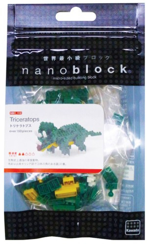 Конструктор nanoBlock. Трицератопс