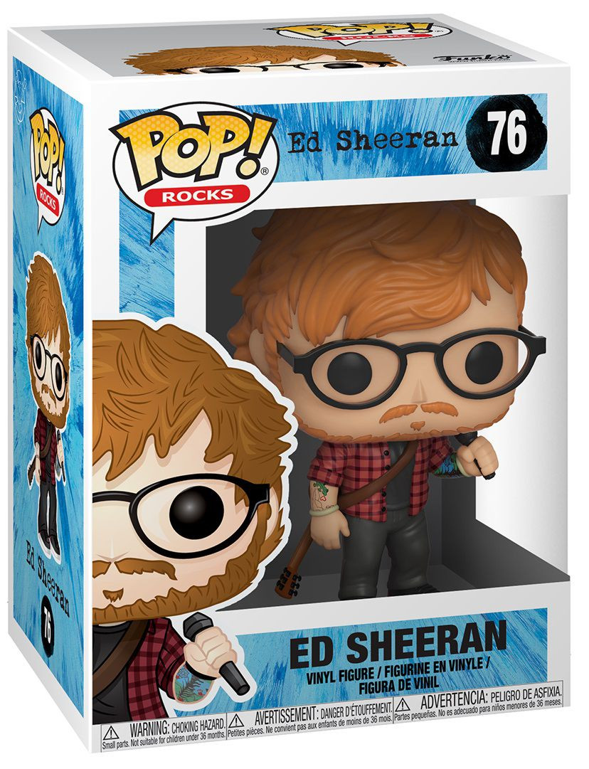 Фигурка Funko POP Rocks: Ed Sheeran (9,5 см)