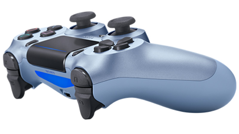  DualShock 4 Cont Titanium Blue   PS4 ( ) (CUH-ZCT2E: SCEE)