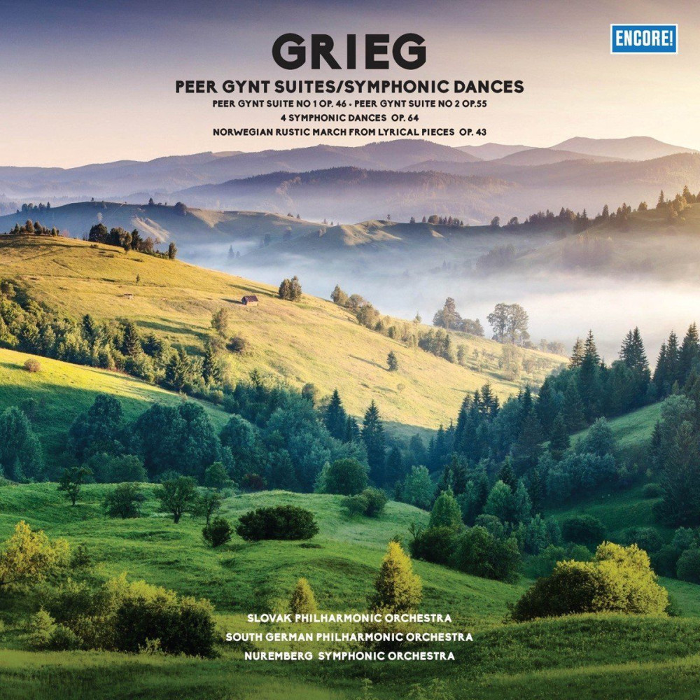 Symphony Orchestra  Grieg  Peer Gynt Suites, Symphonic Dances  LP + �������� ��� ��� Shine