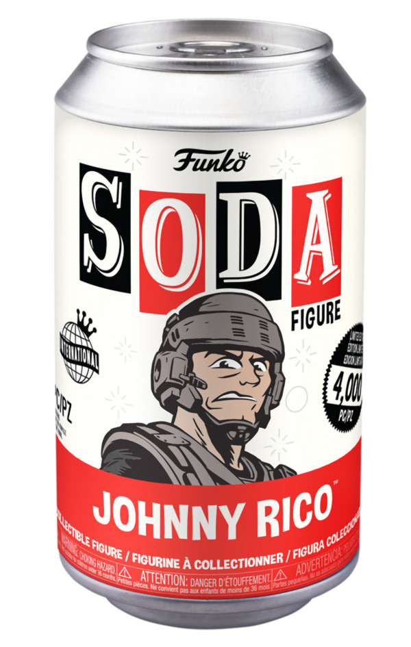 Фигурка Funko SODA: Starship Troopers – Johnny Rico With Chase (12 см)