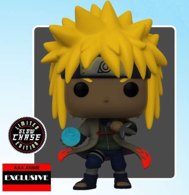  Funko POP Animation: Naruto Shippuden  Minato With Rasengan Glows In The Dark Exclusive (9,5 )