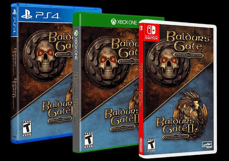 Baldurs Gate: Enhanced Edition  Baldurs Gate II: Enhanced Edition.   [PS4]
