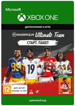 Madden NFL 20: MUT Starter Pack.  [Xbox,  ]
