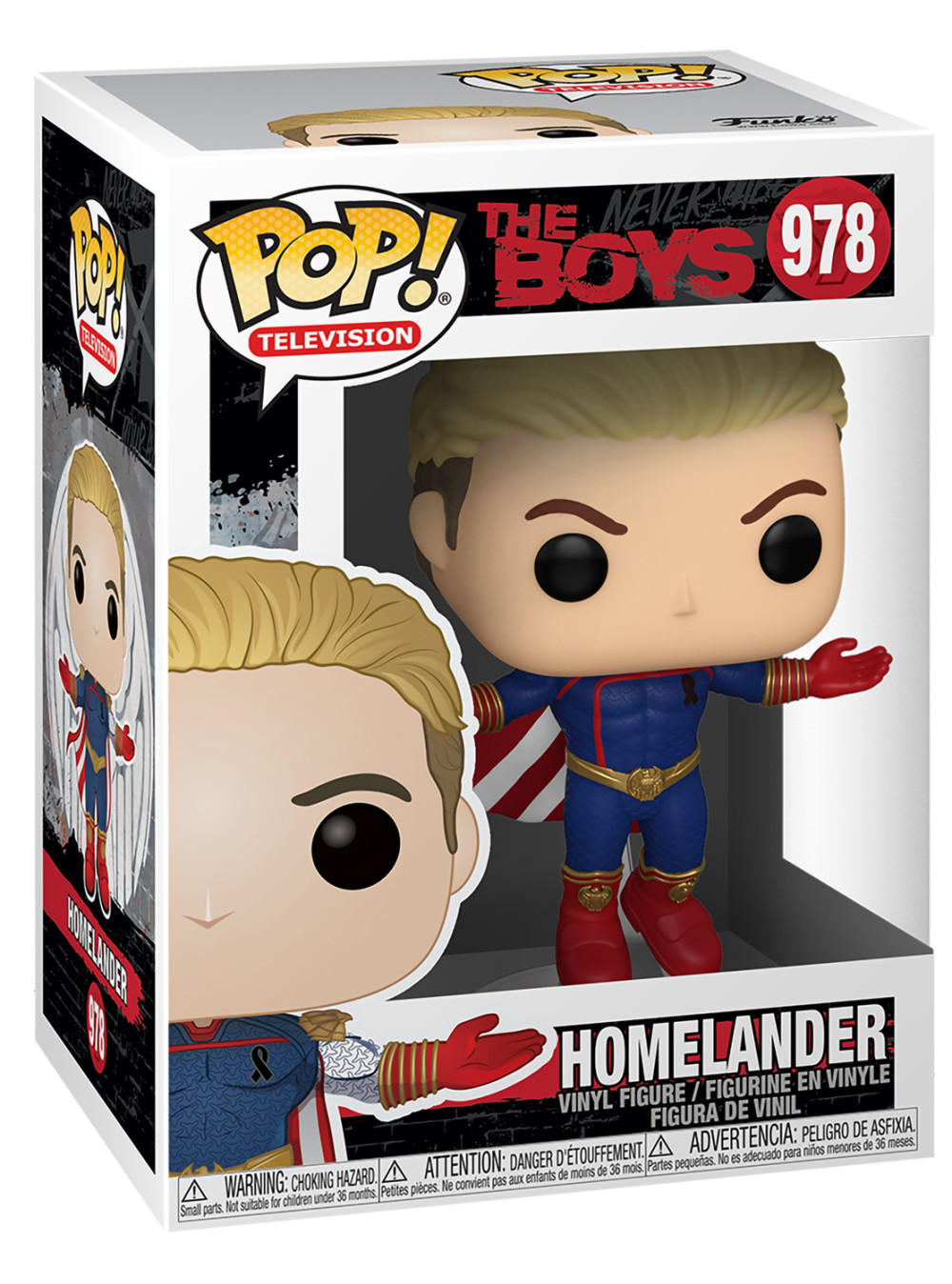  Funko POP Television: The Boys  Homelander Levitating (9,5 )